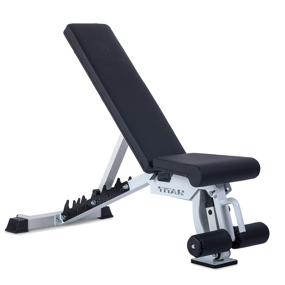 Scratch and Dent, Elite Series Adjustable FID Bench | White